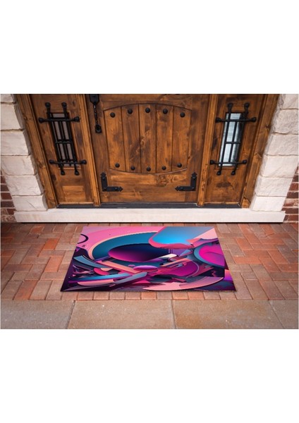 3D Baskı Özel Tasarım Geometrik Dış Mekan Paspas 19