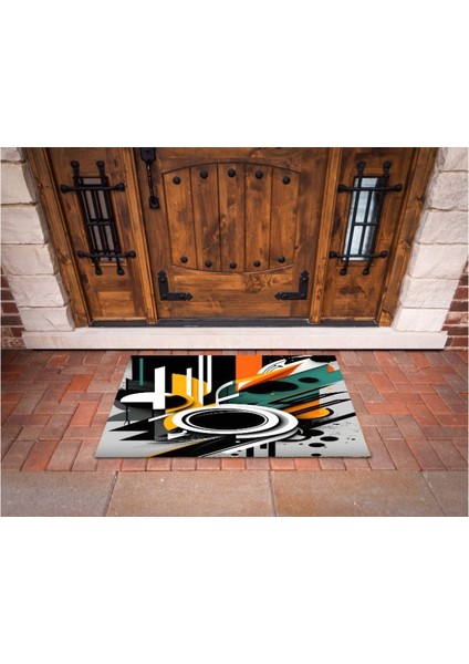 3D Baskı Özel Tasarım Geometrik Dış Mekan Paspas 44