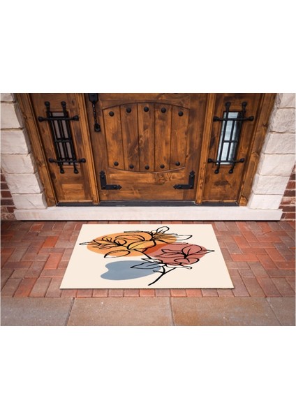 3D Baskı Özel Tasarım Geometrik Dış Mekan Paspas 160