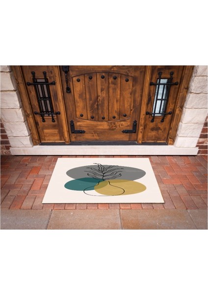 3D Baskı Özel Tasarım Geometrik Dış Mekan Paspas 211