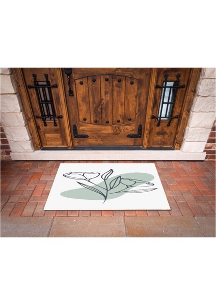 3D Baskı Özel Tasarım Geometrik Dış Mekan Paspas 220