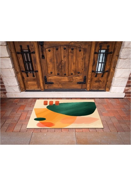 3D Baskı Özel Tasarım Geometrik Dış Mekan Paspas 236