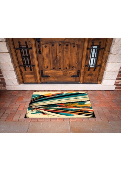 3D Baskı Özel Tasarım Geometrik Dış Mekan Paspas 4