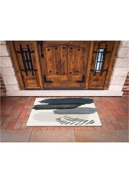 3D Baskı Özel Tasarım Geometrik Dış Mekan Paspas 225