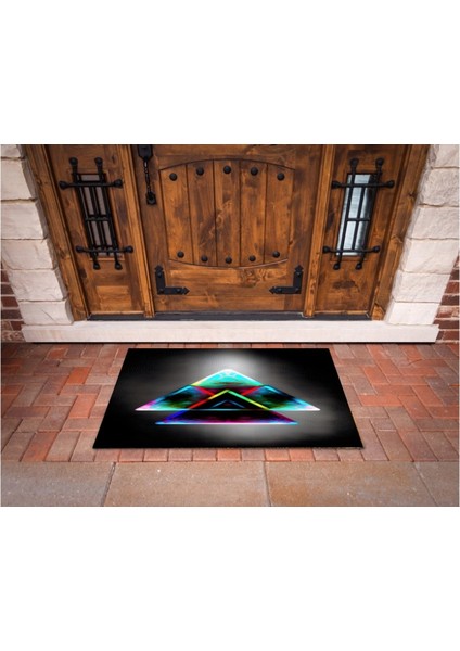 3D Baskı Özel Tasarım Geometrik Dış Mekan Paspas 123