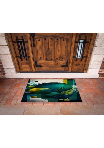 3D Baskı Özel Tasarım Geometrik Dış Mekan Paspas 142