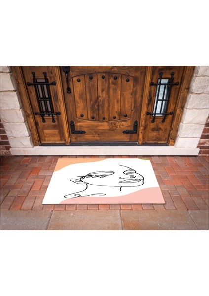 3D Baskı Özel Tasarım Geometrik Dış Mekan Paspas 164