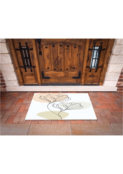 3D Baskı Özel Tasarım Geometrik Dış Mekan Paspas 181