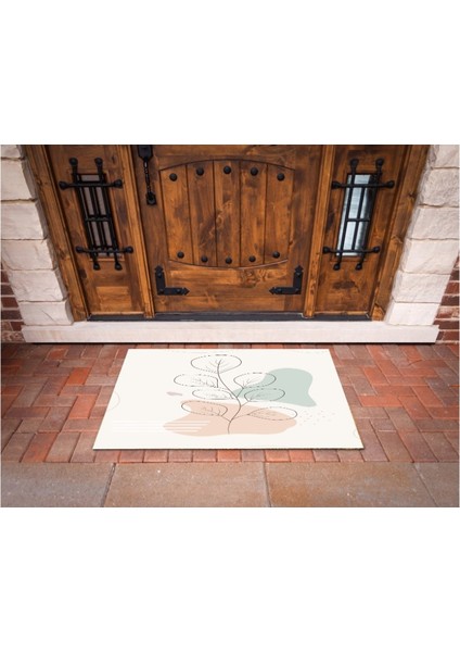 3D Baskı Özel Tasarım Geometrik Dış Mekan Paspas 215