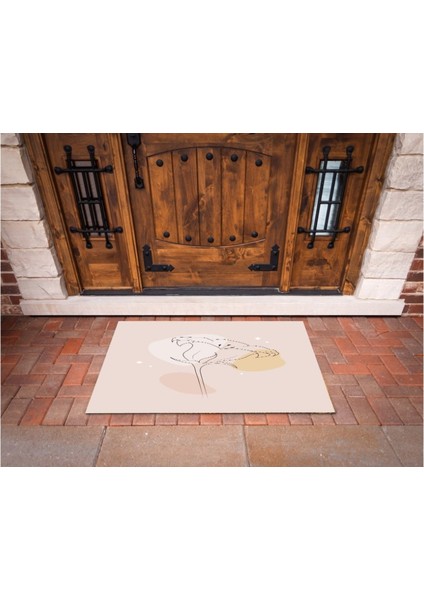 3D Baskı Özel Tasarım Geometrik Dış Mekan Paspas 217