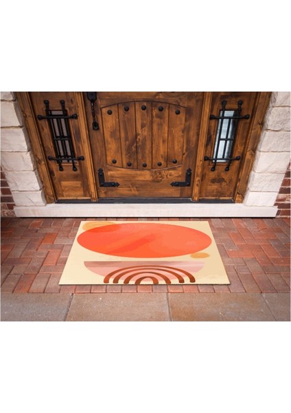 3D Baskı Özel Tasarım Geometrik Dış Mekan Paspas 237