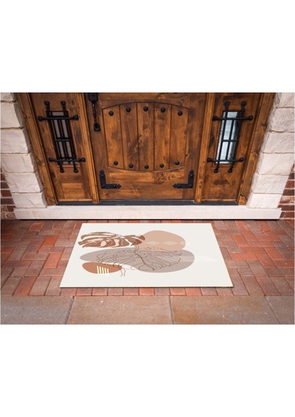 3D Baskı Özel Tasarım Geometrik Dış Mekan Paspas 231