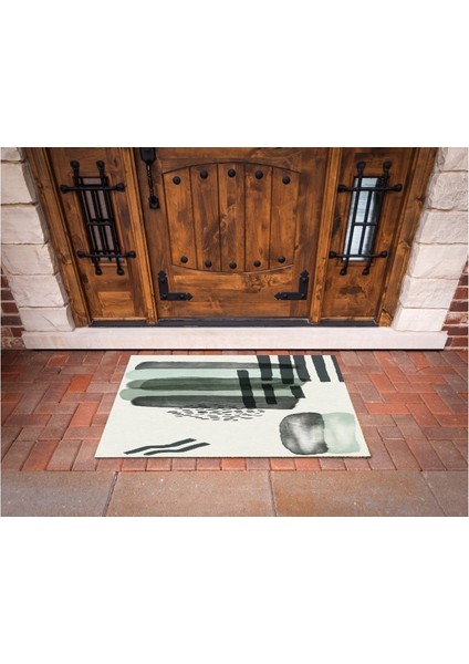 3D Baskı Özel Tasarım Geometrik Dış Mekan Paspas 282