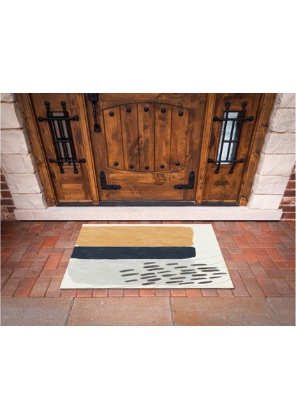 3D Baskı Özel Tasarım Geometrik Dış Mekan Paspas 283