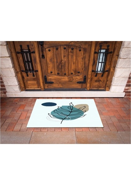 3D Baskı Özel Tasarım Geometrik Dış Mekan Paspas 208