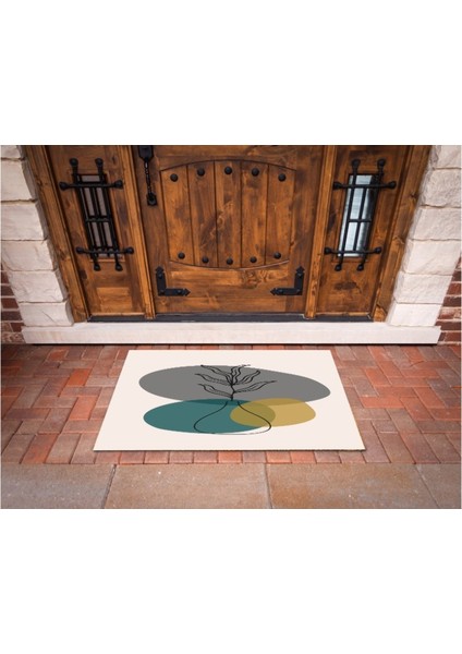 3D Baskı Özel Tasarım Geometrik Dış Mekan Paspas 213