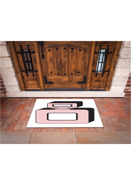 3D Baskı Özel Tasarım Geometrik Dış Mekan Paspas 238