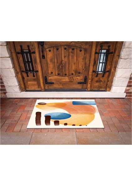 3D Baskı Özel Tasarım Geometrik Dış Mekan Paspas 250