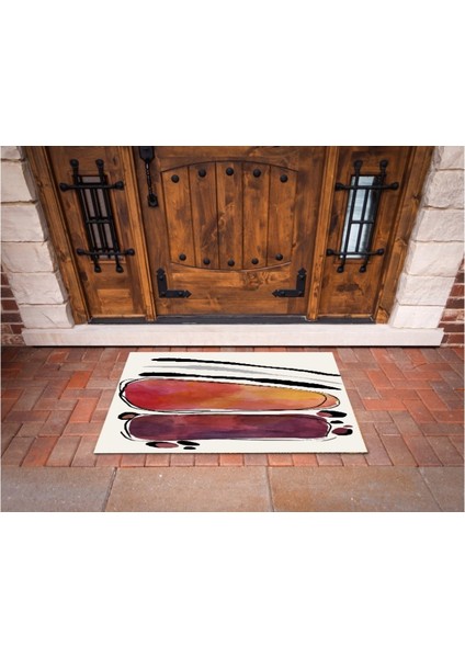 3D Baskı Özel Tasarım Geometrik Dış Mekan Paspas 244