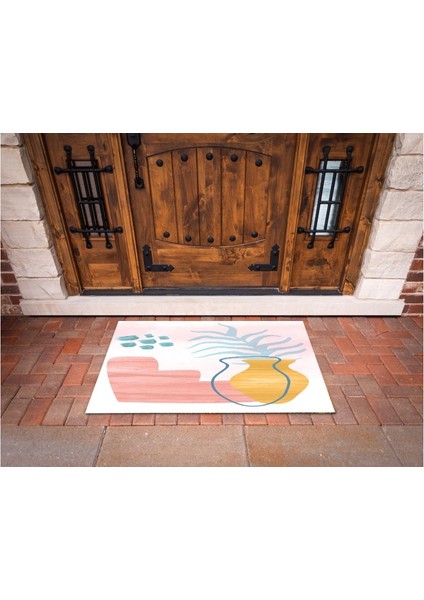 3D Baskı Özel Tasarım Geometrik Dış Mekan Paspas 258