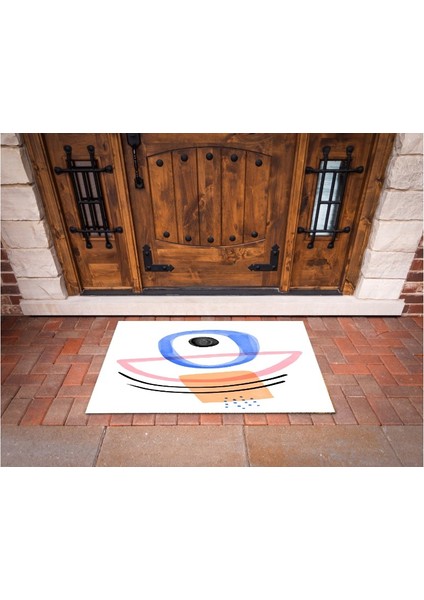 3D Baskı Özel Tasarım Geometrik Dış Mekan Paspas 276