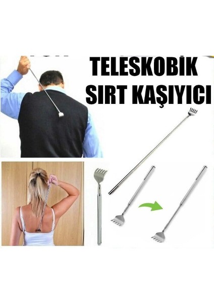 Teleskobik Uzatılabilen Sırt Kaşıyıcı