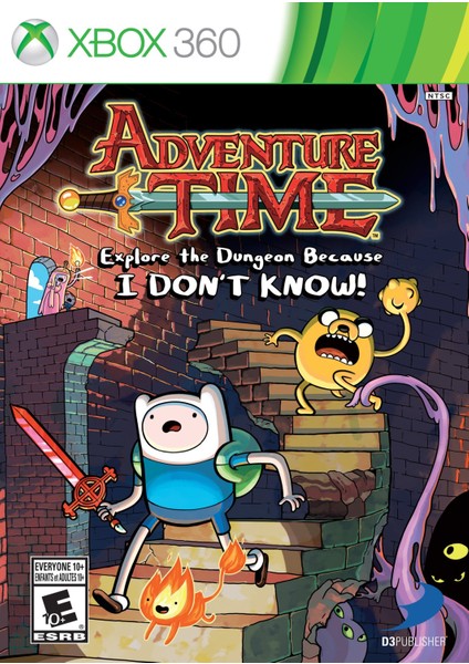 Xbox 360 Adventure Time Explore The Dungeon Because I Don't Know