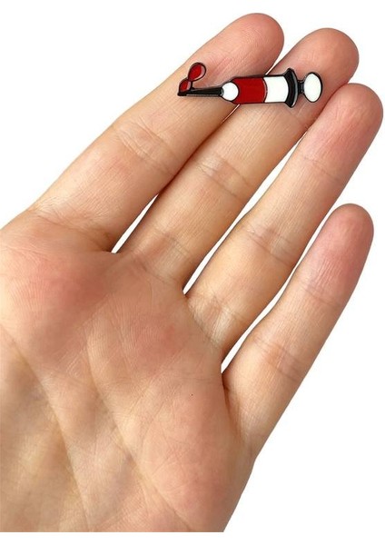 Hemşire Doktor Şırınga Hediyelik Rozet fiyatları