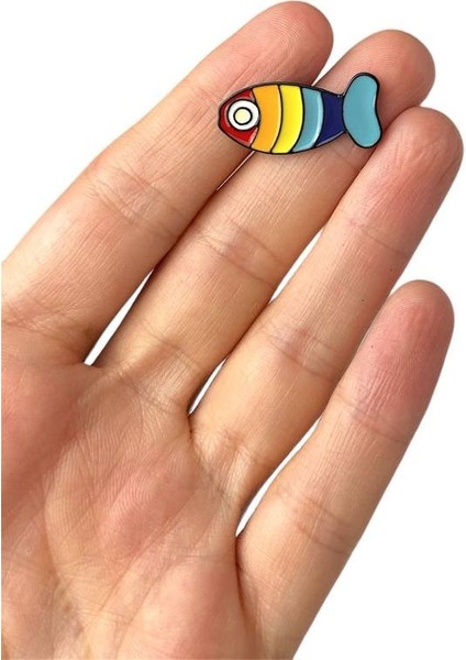 Renkli Balık Hediyelik Rozet fiyatları