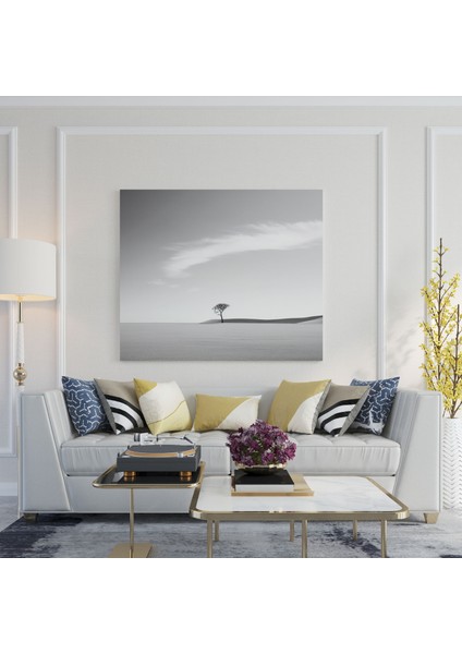 Dünyanın En Güzel Manzaraları, Yalnız Ağaç Kanvas Tablo, Çöl Manzarası, 30X30 fiyatları