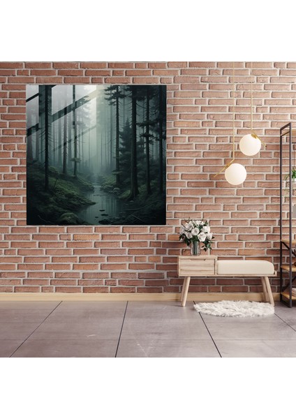Dünyanın En Güzel Manzaraları Büyülü Orman Cam Baskı, Cam Baskı, 30X30 fiyatları