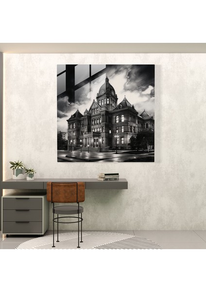 Kanun ve Düzen Cam Baskı - Hukuk, Cam Baskı, Kroki, Adliye, 30X30 modelleri