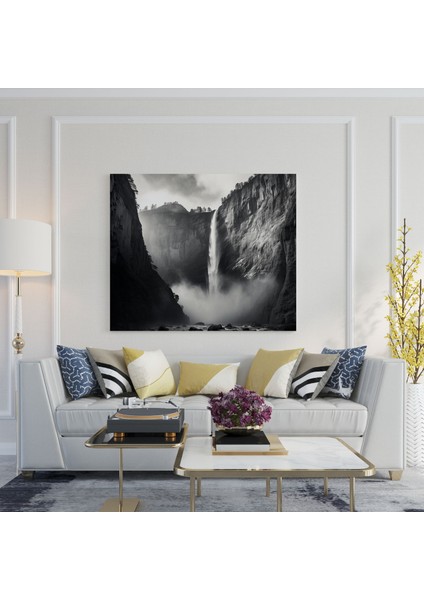 Dünyanın En Güzel Manzaraları - Görkemli Şelale Kanvas Tablo - Dünyanın En Güzel Manzaraları, Duvar Sanatı, Kanvas Tablo, Kanvas Tablo, 30X30