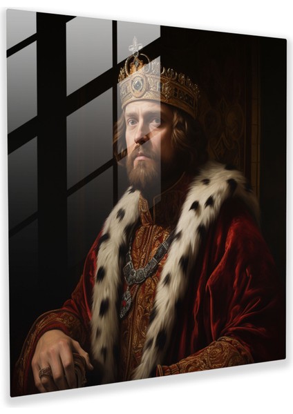 Regal Hükümdar Cam Baskı, 30X30