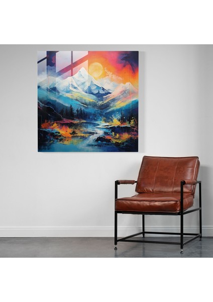 Dünyanın En Güzel Manzaraları Cam Baskı - Dünyanın En Güzel Manzaraları, Ev Dekorasyonu, Cam Duvar Sanatı, Dünyanın En Güzel Manzaraları, 30X30