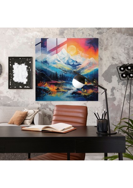 Dünyanın En Güzel Manzaraları Cam Baskı - Dünyanın En Güzel Manzaraları, Ev Dekorasyonu, Cam Duvar Sanatı, Dünyanın En Güzel Manzaraları, 30X30