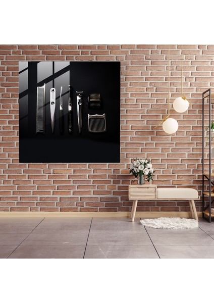 Berberin Temelleri - Cam Baskı - Berber, Ev Dekorasyonu, Modern Sanat, Berber, 30X30 fiyatları