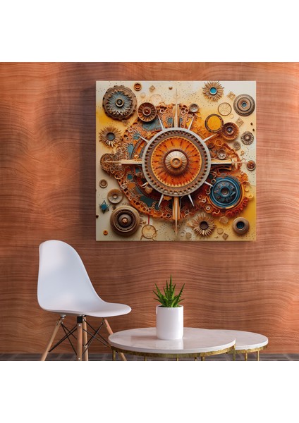 Bohem Mandala Düşleri Kanvas Tablo - Bohem, Kanvas Tablo, Karmaşık Mandalalar, Ev Dekorasyonu, 30X30 modelleri