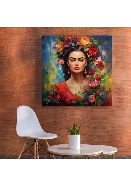 Frida Kahlo Kanvas Tablo - Frida Kahlo, Empresyonist Tablo, Duvar Sanatı, Kanvas Tablo, 30X30 fiyatları