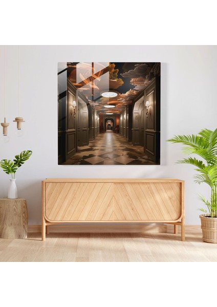 Esrarengiz Düşler - Gerçeküstü Cam Baskı - Otel, Cam Baskı, Cam Duvar Sanatı, Esrarengiz Düşler, 30X30 modelleri