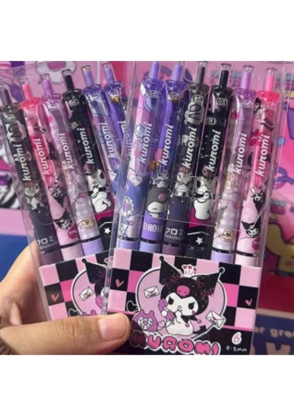 1 Adet Kuromi Jel Kalem Sanrio Jel Kalem 0 5 Uç modelleri