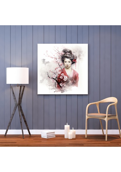 Zarif Geyşa Kanvas Tablo, 30X30 fiyatları