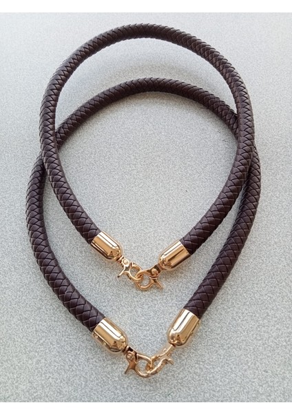 65 cm Örgü Derili Çantasapı