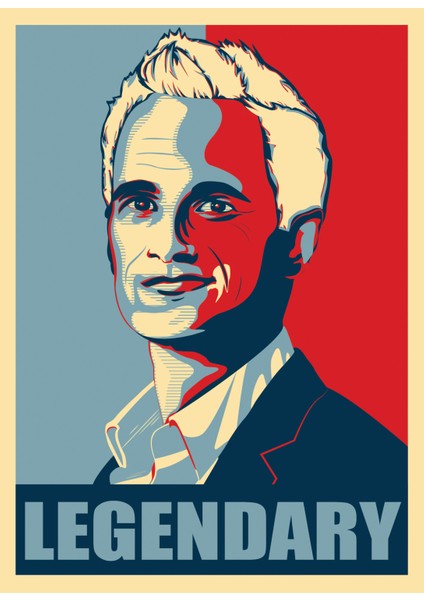 How I Met Your Mother Barney Stinson Tasarım Poster 30X42 cm Çerçevesiz