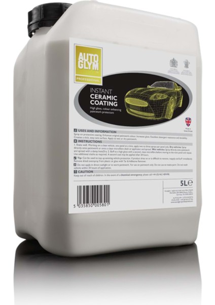 Instant Ceramıc Coatıng - 5 Lt.seramik Performansında Bakım Cilası
