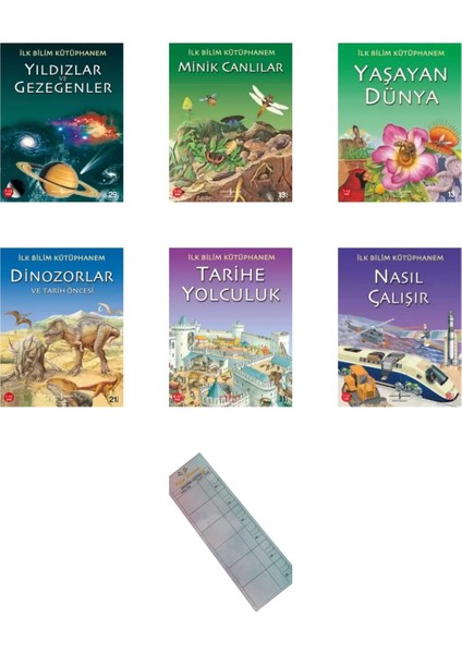 Bilim Kitaplarım - Bilimsel Okuryazarlık 6 Kitap – Okuma Takip Ayracı
