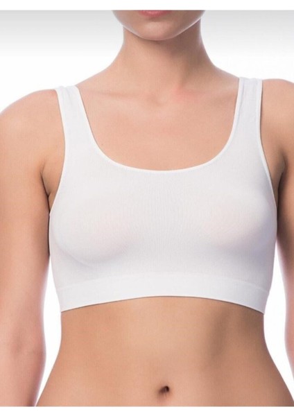 Kadın Siyah Kalın Askılı Yarım Büstiyer 2410