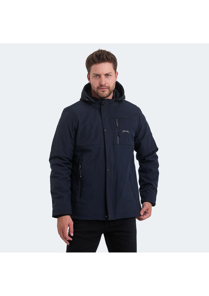 HALSTEN IN Erkek Slim Fit Mont & Kaban Lacivert indirimleri