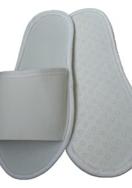 80 Çift 3mm Orjinal Taban Spa Sauna Terlik Kaymaz Taban
