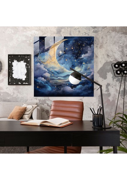 Spiritüel Göksel Cam Baskı - Spiritüel, Spiritüel Göksel, Ev Dekorasyonu, Cam Duvar Tablosu, 30X30 fiyatları